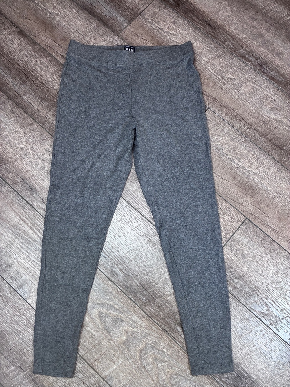 GAP Dark Gray Stretch Leggings Large